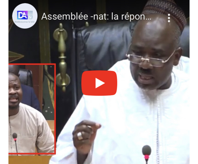 Assemblée Nationale / La réponse salée de Farba Ngom à Guy Marius Sagna : « Il y’a des terroristes internes qui voient le mal partout, il faut essayer de reconnaître les faits! »