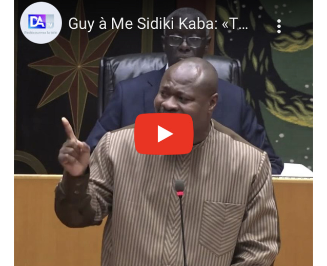 Guy Marius Sagna à Me Sidiki Kaba: «Tout le monde sait que c’est l’armée française qui soutient les Jihadistes au Sahel» Guy Marius Sagna à Me Sidiki Kaba: «Tout le monde sait que c’est l’armée française qui soutient les Jihadistes au Sahel»