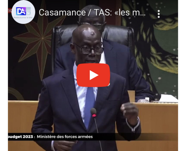 Crise en Casamance / Thierno Alassane Sall au ministre des Forces Armées : «Les messieurs Casamance ont beaucoup retardé l’installation de la paix»