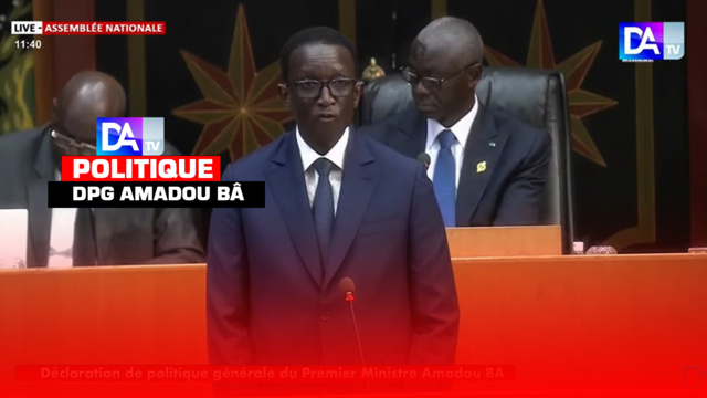 Assemblée Nationale / Déclaration de Politique Générale du PM Amadou Bâ