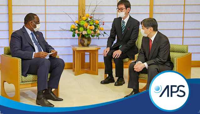 Macky Sall et l’empereur Naruhito ont échangé sur des ‘’sujets d’intérêt commun’’ Macky Sall et l’empereur Naruhito ont échangé sur des ‘’sujets d’intérêt commun’’