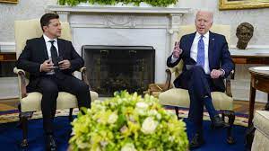 Volodymyr Zelensky à Washington ce mercredi, son premier voyage depuis le début de la guerre Volodymyr Zelensky à Washington ce mercredi, son premier voyage depuis le début de la guerre