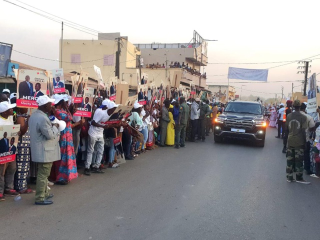 Séjour Présidentiel dans le Sénégal Oriental- La démonstration de force réussie du maire de  Kédougou Ousmane SYLLA  (IMAGES)