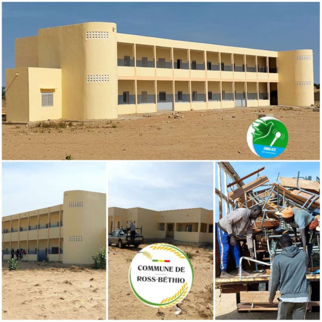 Ross Béthio : Le Maire Faly Seck décaisse 16 millions FCfa pour équiper le nouveau Lycée Ross Béthio : Le Maire Faly Seck décaisse 16 millions FCfa pour équiper le nouveau Lycée
