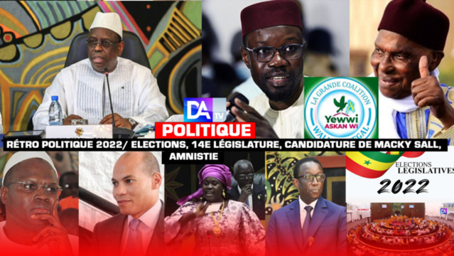 Rétro politique 2022 / Élections, 14e législature, candidature de Macky Sall, amnistie : La rupture sous toutes ses formes. Rétro politique 2022 / Élections, 14e législature, candidature de Macky Sall, amnistie : La rupture sous toutes ses formes.