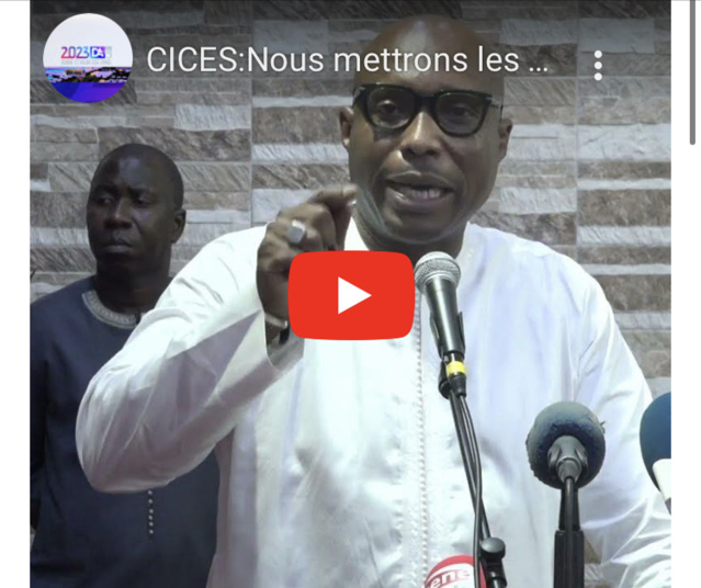 Barthélémy Dias au CICES : "Cette année 2023, nous mettrons les moyens au service des artisans de la ville pour qu'ils fassent face à la concurrence chinoise!"