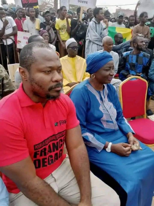 ​Elle fricote avec Guy Marius Sagna et consorts - Ancrée dans l'opposition, ce que disait Mimi au leader du Pastef...