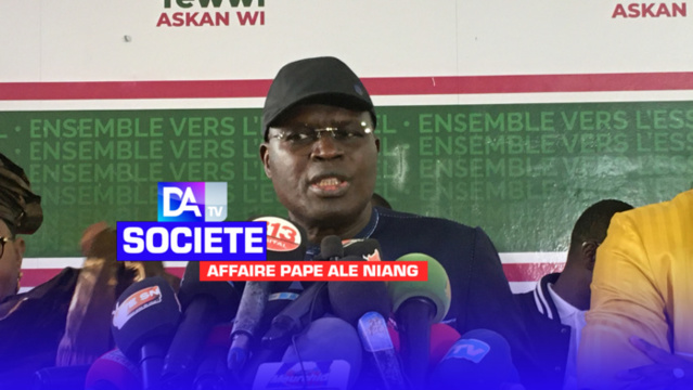 Khalifa Sall à Macky Sall: « si Pape Alé Niang meurt en prison, je me demande comment pourra-t-il relever la tête» Khalifa Sall à Macky Sall: « si Pape Alé Niang meurt en prison, je me demande comment pourra-t-il relever la tête»