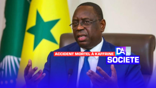 Terrible accident : Le président de la République Macky Sall attendu à Kaffrine à 13 heures Terrible accident : Le président de la République Macky Sall attendu à Kaffrine à 13 heures