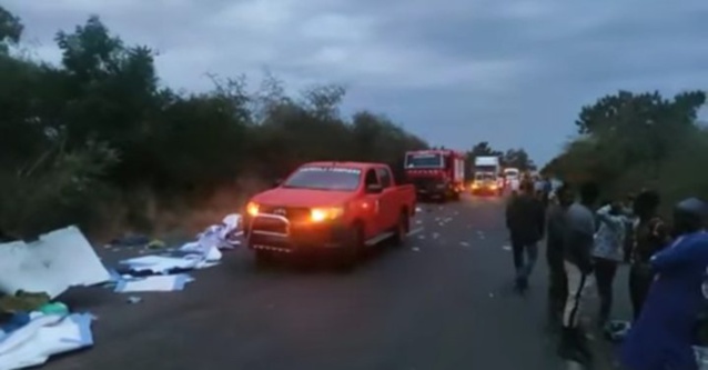 Accident de Kaffrine: L’identité de la 41e victime inconnue Accident de Kaffrine: L’identité de la 41e victime inconnue