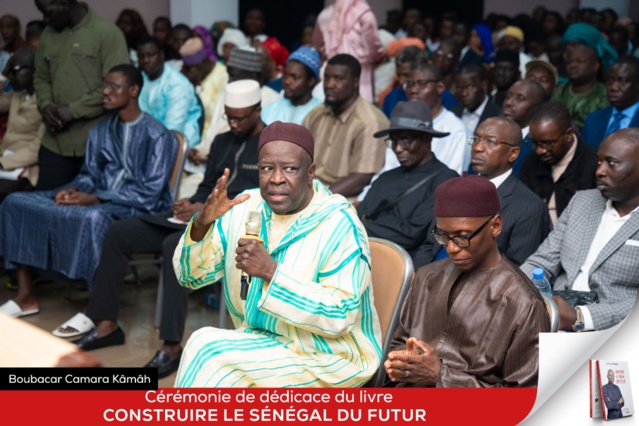 CÉRÉMONIE DE DÉDICACE DE L’OUVRAGE « CONSTRUIRE LE SENEGAL DU FUTUR » Boubacar Camara, patronyme du grand TER en marche présente un nouveau projet de société CÉRÉMONIE DE DÉDICACE DE L’OUVRAGE « CONSTRUIRE LE SENEGAL DU FUTUR » Boubacar Camara, patronyme du grand TER en marche présente un nouveau projet de société