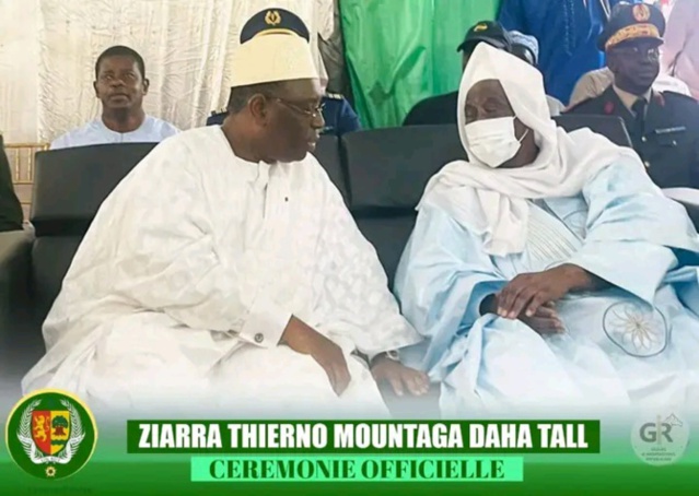 Louga : Macky Sall salue le rôle de Thierno Bassirou Tall, dans la cohésion sociale Louga : Macky Sall salue le rôle de Thierno Bassirou Tall, dans la cohésion sociale