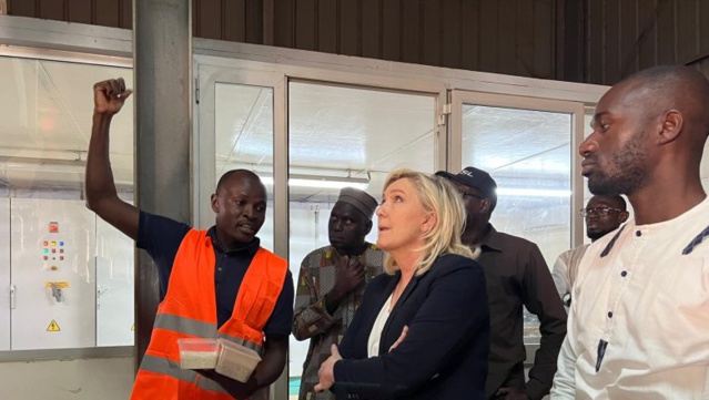 Sénégal: la visite de trois jours de Marine Le Pen à Dakar fait réagir