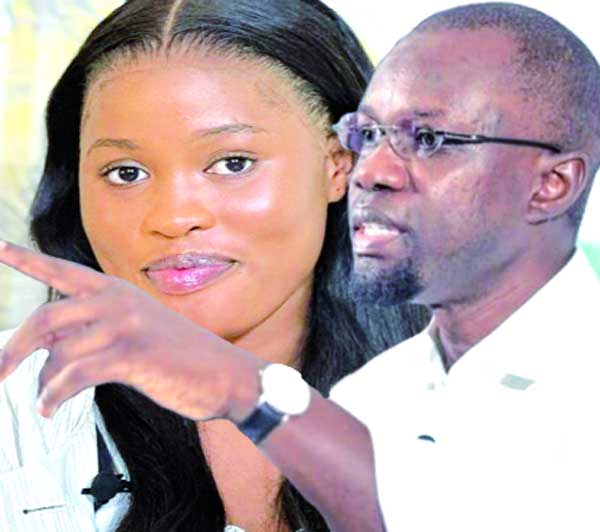 Renvoi devant les chambres criminelles : Sonko et Adji Sarr en position assises Renvoi devant les chambres criminelles : Sonko et Adji Sarr en position assises