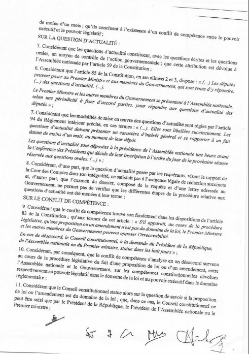 Saisine du Conseil constitutionnel sur le rapport de la Cour des comptes : La juridiction rejette le tandem Mimi-Guy Marius Sagna Saisine du Conseil constitutionnel sur le rapport de la Cour des comptes : La juridiction rejette le tandem Mimi-Guy Marius Sagna
