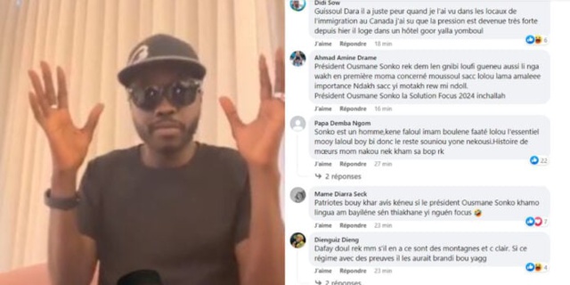 Mollah Morgun révèle une face sombre de Sonko, la réaction des Sénégalais (photos) Mollah Morgun révèle une face sombre de Sonko, la réaction des Sénégalais (photos)