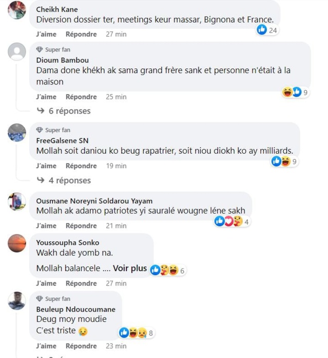 Mollah Morgun révèle une face sombre de Sonko, la réaction des Sénégalais (photos) Mollah Morgun révèle une face sombre de Sonko, la réaction des Sénégalais (photos)