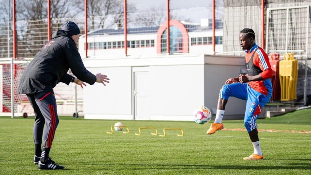 Sadio Mané a repris l'entraînement avec le ballon