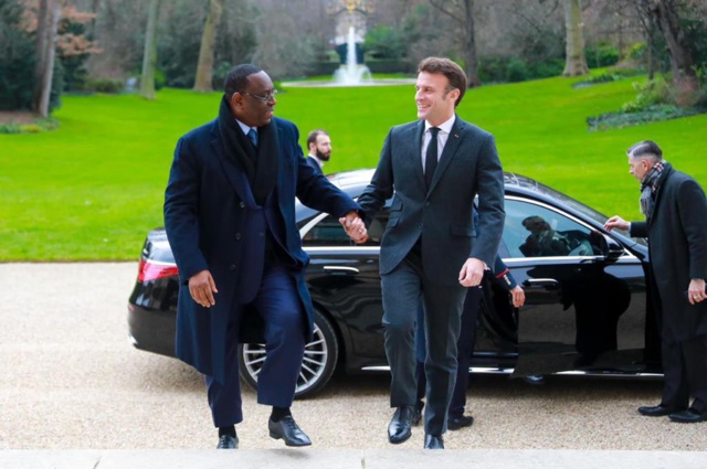 Le Pr Macky Sall reçu  par Macron...Les dessous de l'audience...