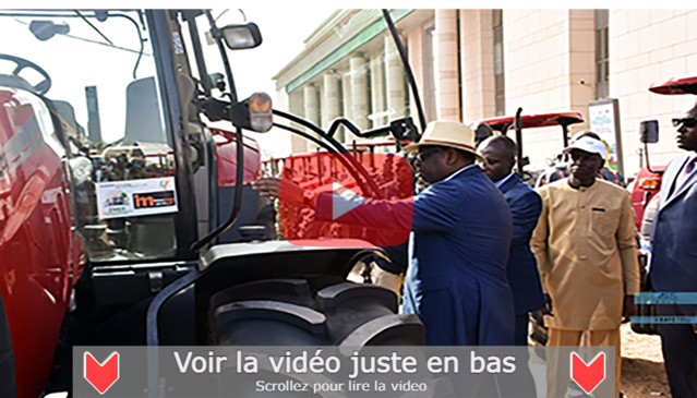 VIDEO :Le Chef de l’Etat Macky Sall insiste sur le défi de la maintenance du matériel agricole