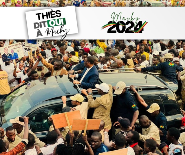 Thiès déroule le tapis rouge pour le Président de la République, Macky Sall