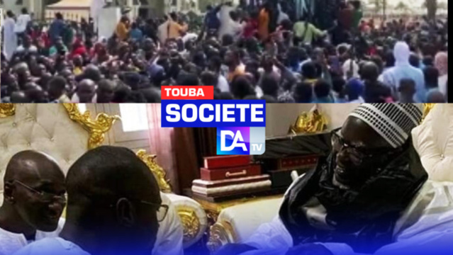 TOUBA - Sonko s’est entretenu avec le Khalife Général des Mourides dans l’enceinte de la grande mosquée