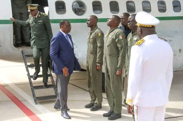 Les images du séjour du Pr Macky Sall au  Prytanée militaire Charles N’Tchororé