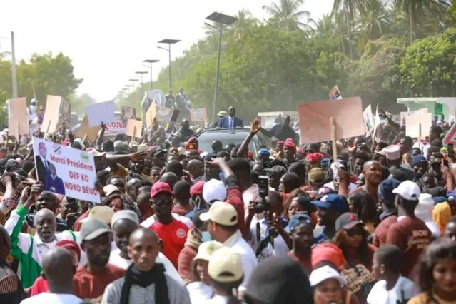 Les images du séjour du Pr Macky Sall au  Prytanée militaire Charles N’Tchororé