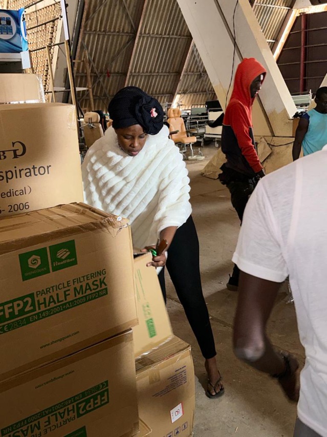 APROFEV de Gabrielle Kane tape fort avec des dons en matériels à hauteur de 210 millions APROFEV de Gabrielle Kane tape fort avec des dons en matériels à hauteur de 210 millions