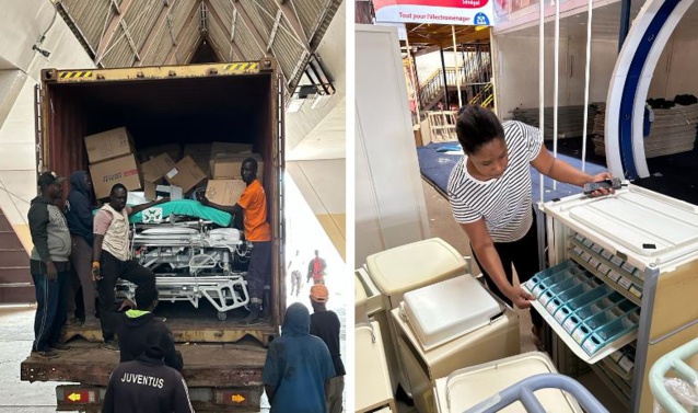 APROFEV de Gabrielle Kane tape fort avec des dons en matériels à hauteur de 210 millions APROFEV de Gabrielle Kane tape fort avec des dons en matériels à hauteur de 210 millions