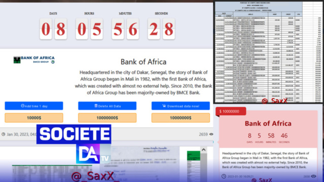 Cyber attaque : Bank Of Africa sous la menace de hackers qui demandent plus de 6 milliards de francs CFA Cyber attaque : Bank Of Africa sous la menace de hackers qui demandent plus de 6 milliards de francs CFA