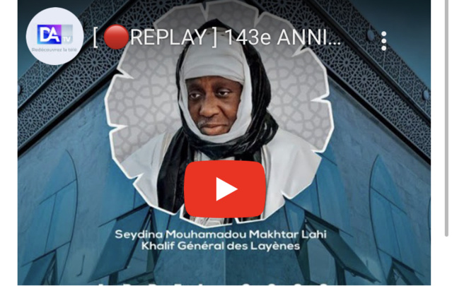 [ 🔴DIRECT ] 143e ANNIVERSAIRE DE L'APPEL DE SEYDINA LIMAMOU (PSL) -YOFF