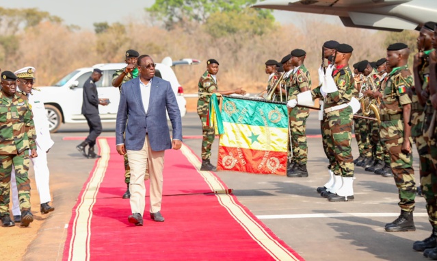 SEDHIOU- Bel accueil au Président Macky Sall  (IMAGES)