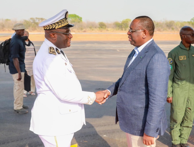 SEDHIOU- Bel accueil au Président Macky Sall  (IMAGES)