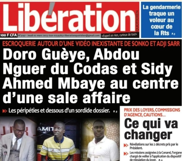 Affaire Sweet Beauty : les mystérieuses vidéos de Sonko, les 10 millions F CFA, l’homme d'affaires et l’intermédiaire Affaire Sweet Beauty : les mystérieuses vidéos de Sonko, les 10 millions F CFA, l’homme d'affaires et l’intermédiaire