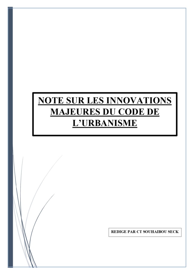Urbanisme : le Pari du nouveau code, Bâtir de Nouvelles villes Urbanisme : le Pari du nouveau code, Bâtir de Nouvelles villes