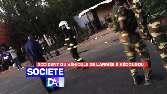 Accident du véhicule de l’Armée à Kédougou : Le bilan s’alourdit et passe à deux morts Accident du véhicule de l’Armée à Kédougou : Le bilan s’alourdit et passe à deux morts