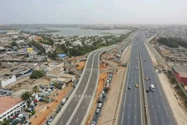 Ouverture de l'Autopont de Cambérène