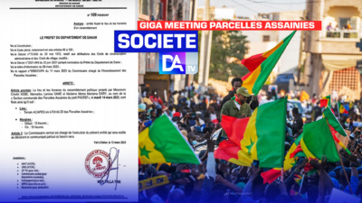 Giga meeting Parcelles Assainies : Le préfet de Dakar autorise la manifestation de Yewwi Askan Wi