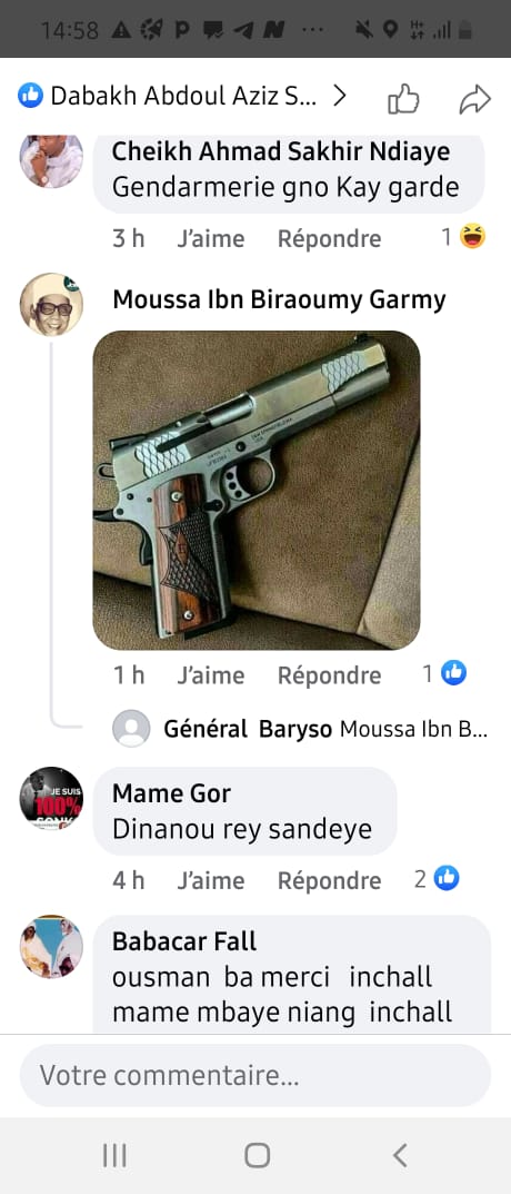 Le ministre Mambaye Niang risque d'être la cible des pros-Sonko- Vilipendé "on line", l'adresse de sa maison dévoilée par l'activiste Ousmane Ba Goto Le ministre Mambaye Niang risque d'être la cible des pros-Sonko- Vilipendé "on line", l'adresse de sa maison dévoilée par l'activiste Ousmane Ba Goto