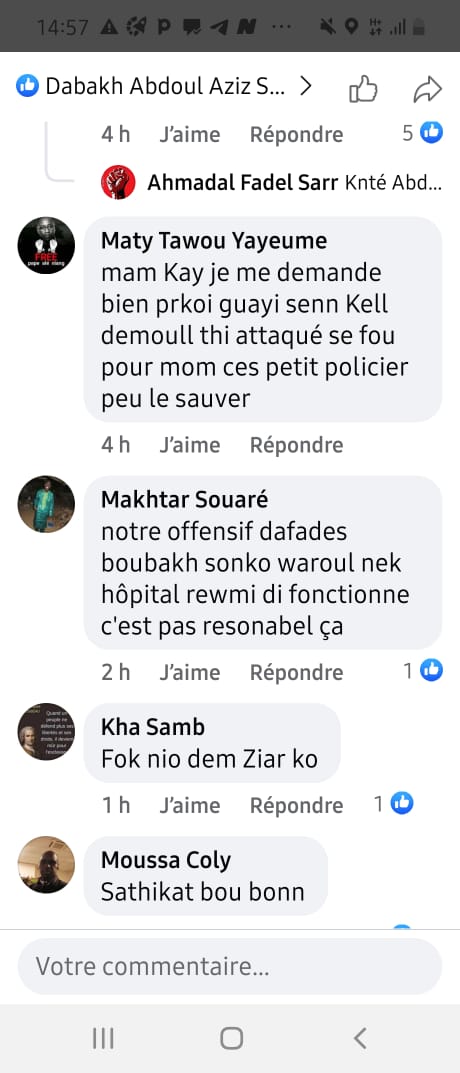 Le ministre Mambaye Niang risque d'être la cible des pros-Sonko- Vilipendé "on line", l'adresse de sa maison dévoilée par l'activiste Ousmane Ba Goto Le ministre Mambaye Niang risque d'être la cible des pros-Sonko- Vilipendé "on line", l'adresse de sa maison dévoilée par l'activiste Ousmane Ba Goto