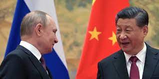 Xi Jinping en visite chez son "vieil ami" Vladimir Poutine Xi Jinping en visite chez son "vieil ami" Vladimir Poutine