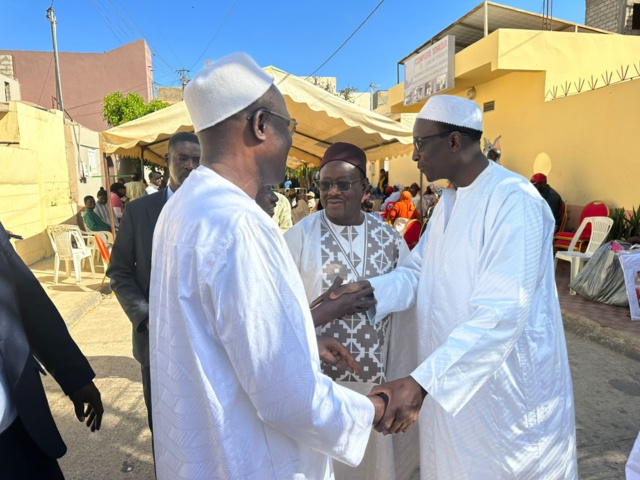 Échanges de civilités- Quand le Premier Ministre, Amadou Ba,  présentant ses condoléances à la famille de feu Palla Samb, rencontre Khalifa Sall... (IMAGES)