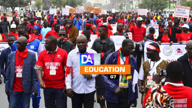 Arrestation et emprisonnement d’élèves et d’enseignants : Le G7 décrète débrayage les lundi et mardi prochain à partir de 10 et exige l’arrêt des intimidations Arrestation et emprisonnement d’élèves et d’enseignants : Le G7 décrète débrayage les lundi et mardi prochain à partir de 10 et exige l’arrêt des intimidations