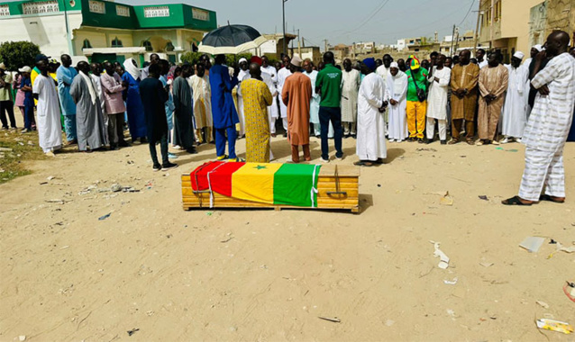 LE MONDE DU SPORT À LA LEVÉE DU CORPS DE MOMAR NDIAYE "DRAPEAU" LE MONDE DU SPORT À LA LEVÉE DU CORPS DE MOMAR NDIAYE "DRAPEAU"