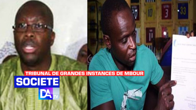 Le président du conseil départemental de Mbour Saliou Samb condamné à 06 mois ferme , Ferdinand Coly gagne son procès Le président du conseil départemental de Mbour Saliou Samb condamné à 06 mois ferme , Ferdinand Coly gagne son procès