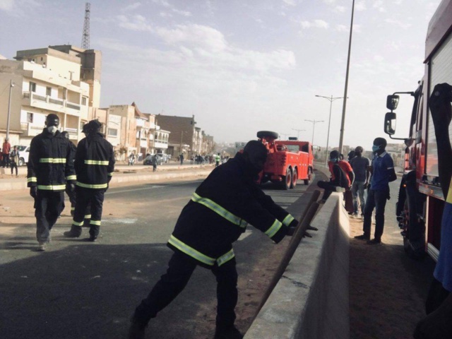 Grave accident de Louga : le point des pompiers