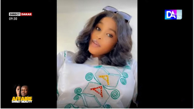 Affaire Sweet Beauté : Adji Sarr habillée en vert menthe est déjà dans la salle Affaire Sweet Beauté : Adji Sarr habillée en vert menthe est déjà dans la salle