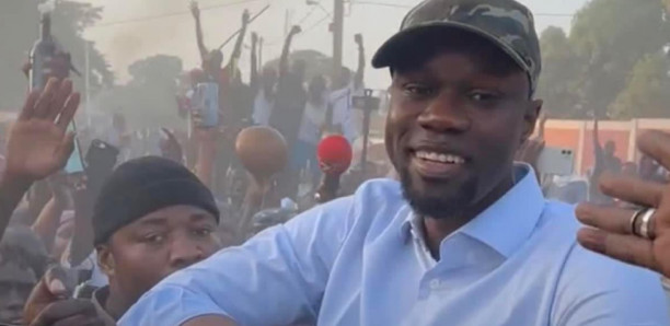 Ousmane Sonko reaparrait en public Ousmane Sonko reaparrait en public