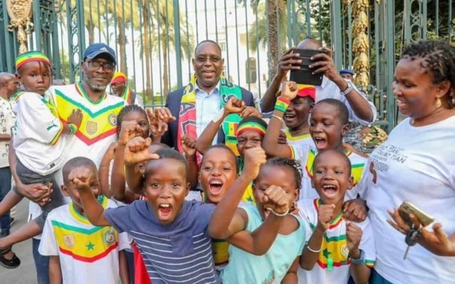 Le Sénégal encore Champion d'Afrique-La réaction du Pr Macky Sall Le Sénégal encore Champion d'Afrique-La réaction du Pr Macky Sall